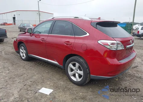 2011 Lexus Rx 350 z USA, uszkodzony, nr VIN 2T2BK1BA8BC116047